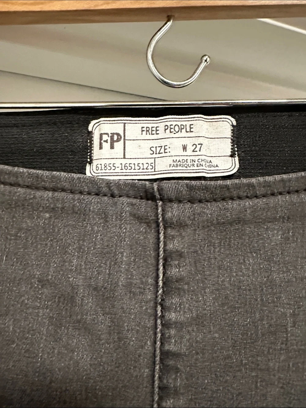 Free People Black Flare Jeans